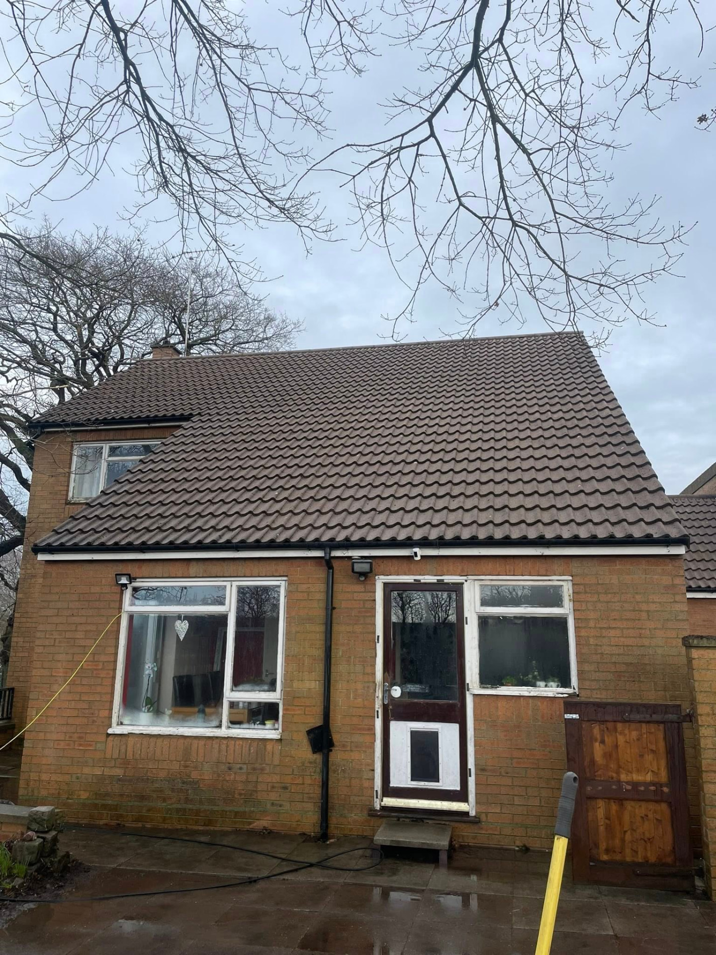 Roof cleaning Eccleshall comparison 3, after professional cleaning